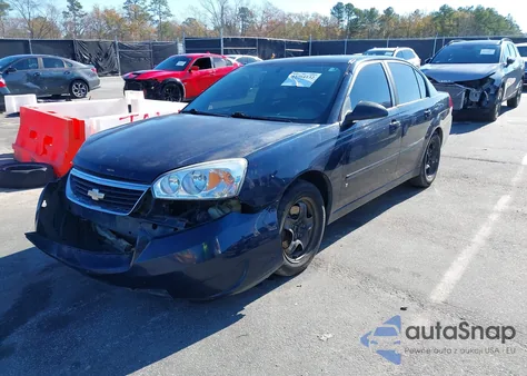 2007 Chevrolet Malibu Lt from USA, damaged, VIN 1G1ZT58N57F113745